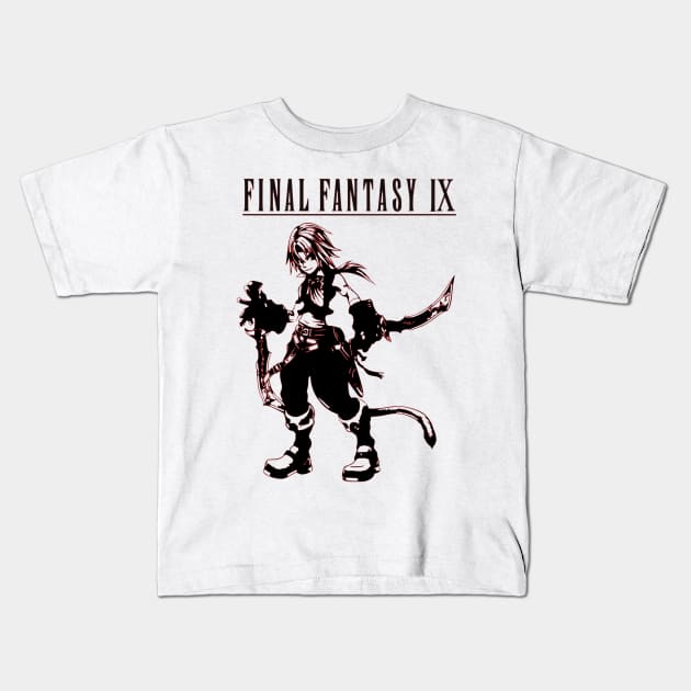 Zidane Tribal Final Fantasy IX Kids T-Shirt by OtakuPapercraft